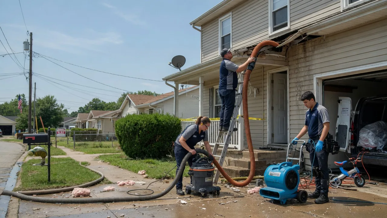 Water Damage Restoration in Monroe City, IN near me